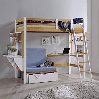 Cama con escritorio